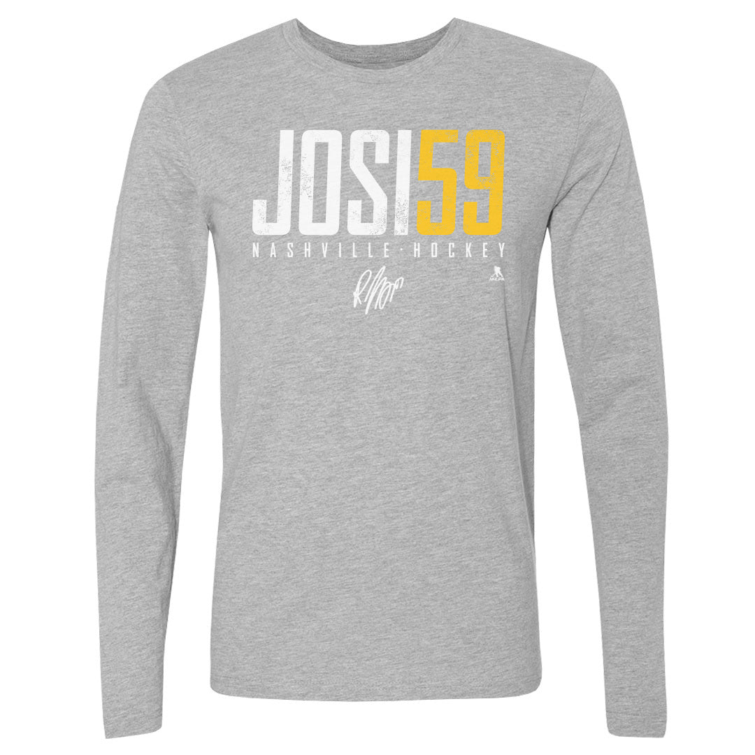 Roman Josi Men&#39;s Long Sleeve T-Shirt | 500 LEVEL