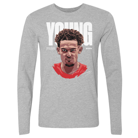 Trae Young Men's Long Sleeve T-Shirt | 500 LEVEL