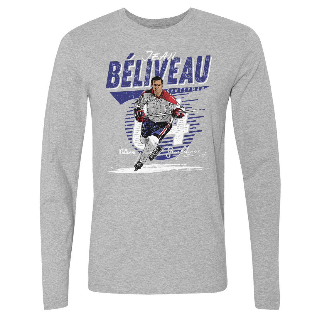 Jean Beliveau Men&#39;s Long Sleeve T-Shirt | 500 LEVEL