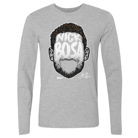 Nick Bosa Men's Long Sleeve T-Shirt | 500 LEVEL