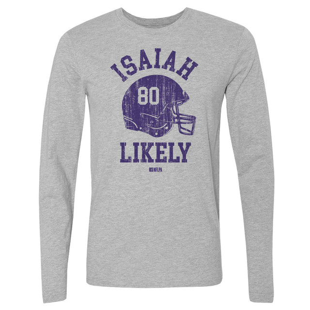 Isaiah Likely Men's Long Sleeve T-Shirt | 500 LEVEL