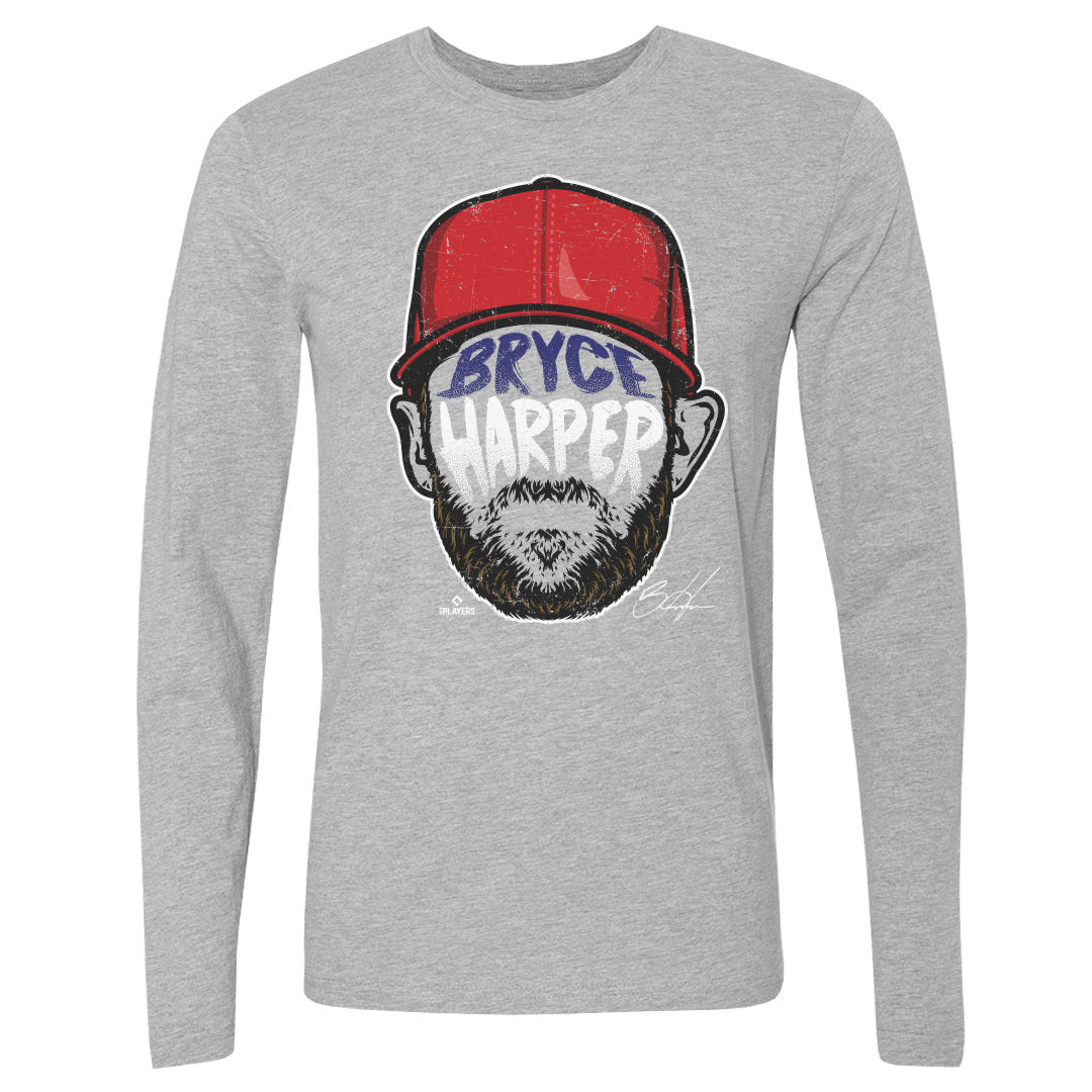 Bryce Harper Men's Long Sleeve T-Shirt | 500 LEVEL