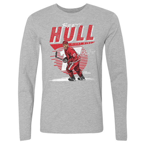 Brett Hull Men's Long Sleeve T-Shirt | 500 LEVEL