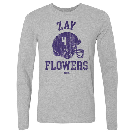 Zay Flowers Men's Long Sleeve T-Shirt | 500 LEVEL