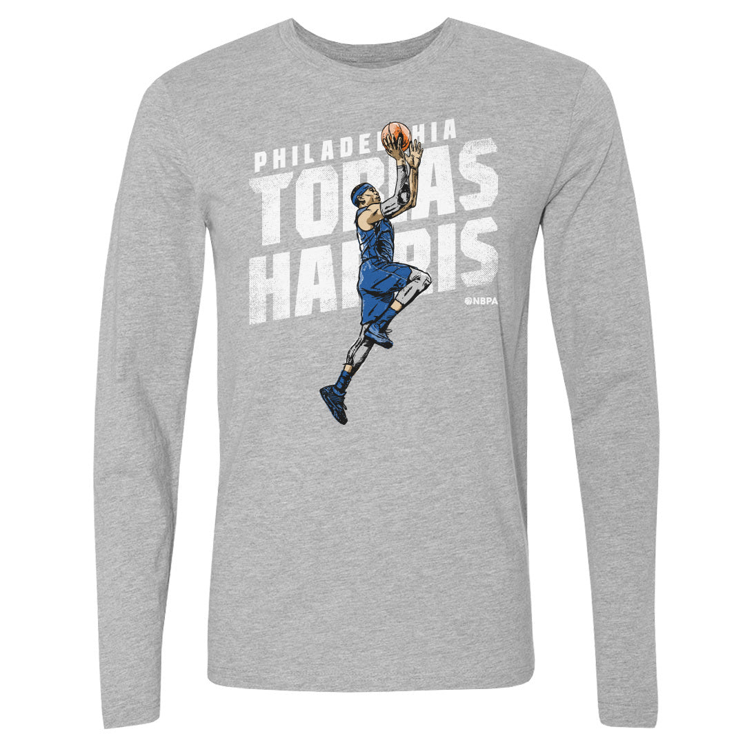 Tobias Harris Men&#39;s Long Sleeve T-Shirt | 500 LEVEL