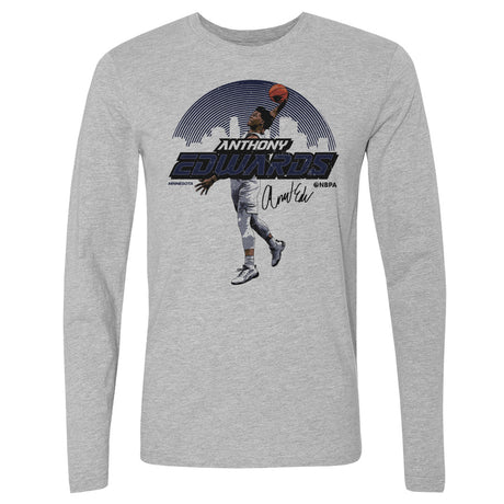 Anthony Edwards Men's Long Sleeve T-Shirt | 500 LEVEL