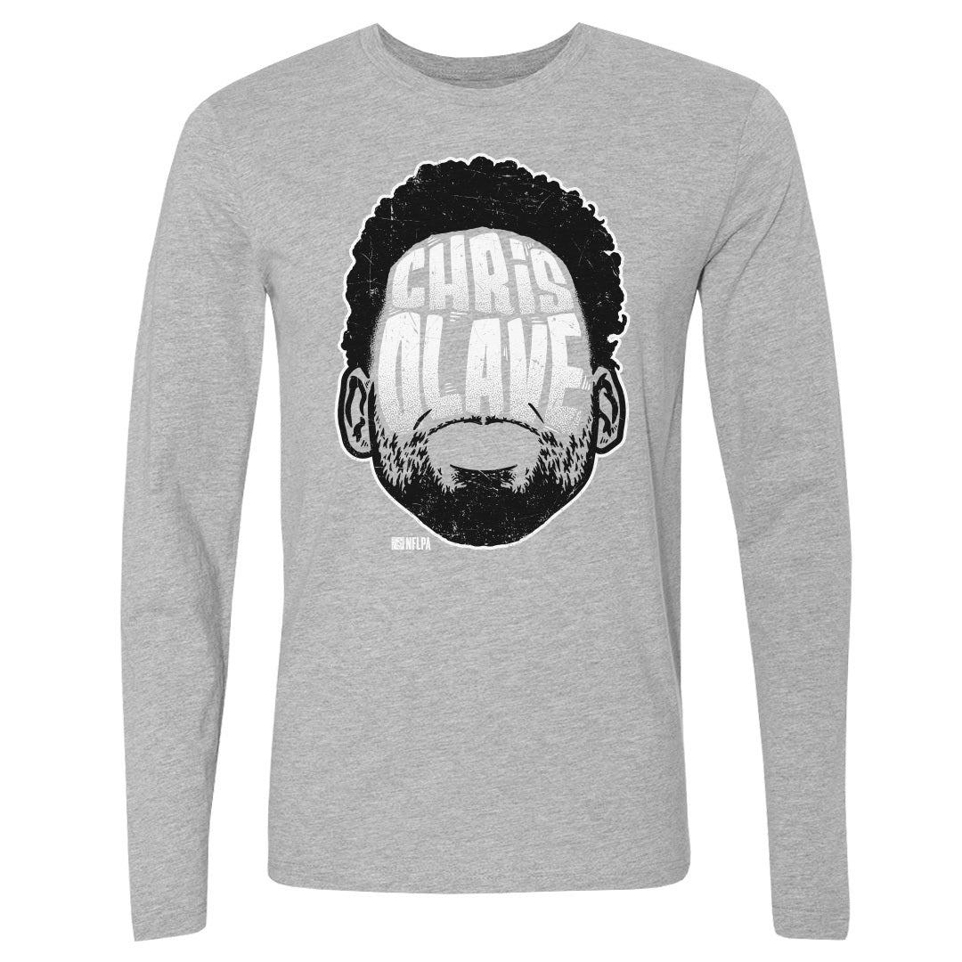 Chris Olave Men's Long Sleeve T-Shirt | 500 LEVEL