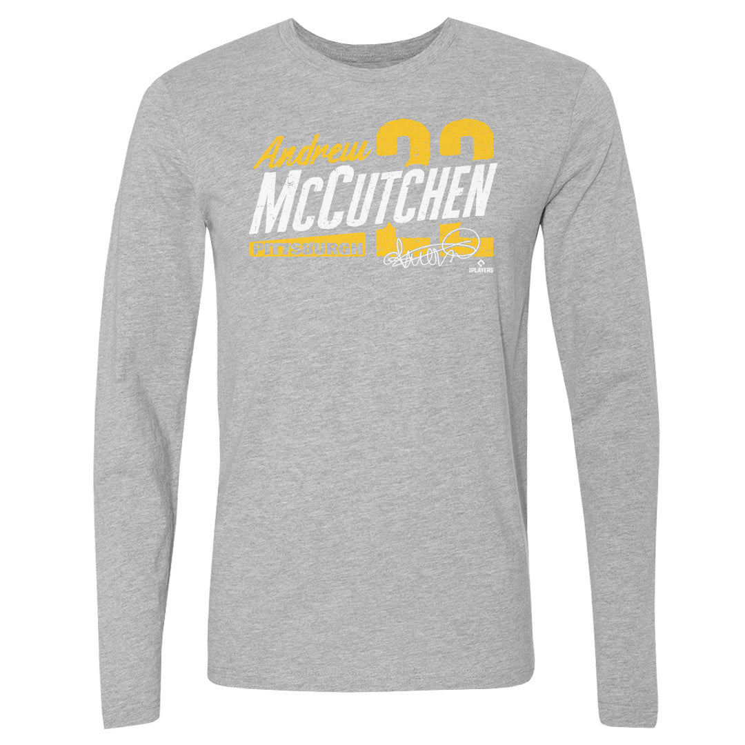 Andrew McCutchen Men&#39;s Long Sleeve T-Shirt | 500 LEVEL