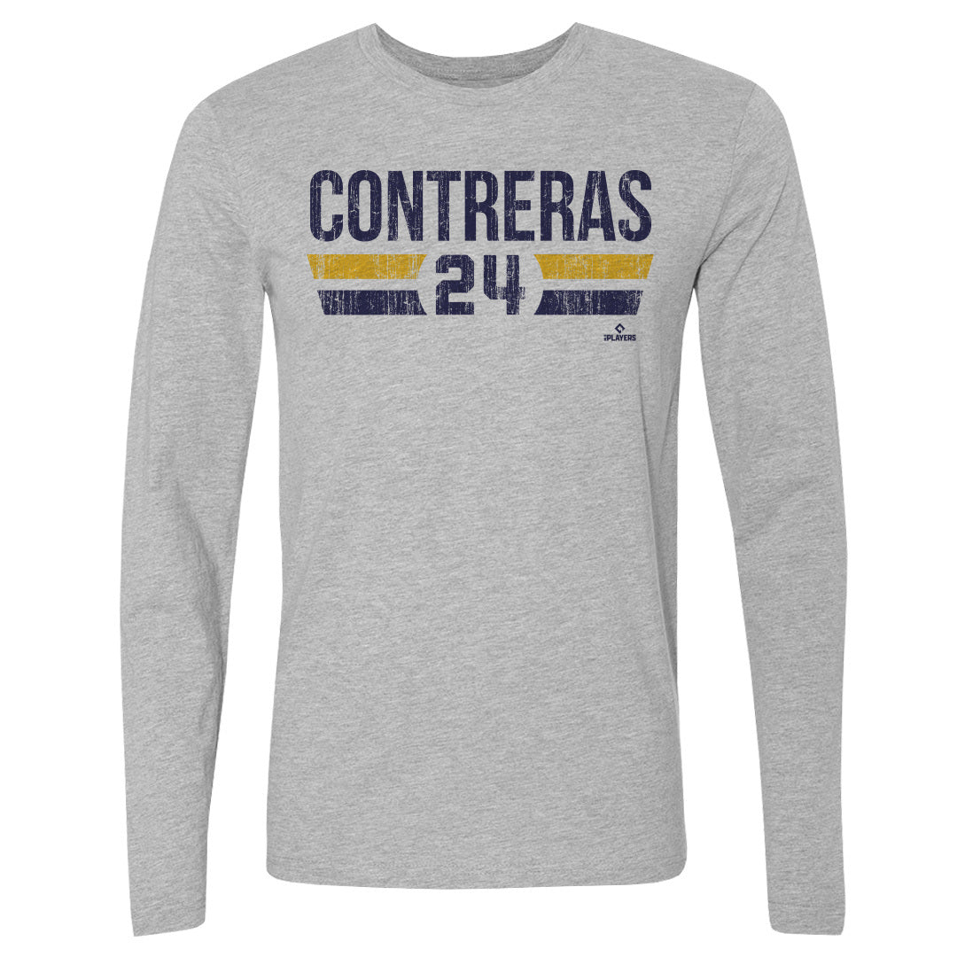 William Contreras Men's Long Sleeve T-Shirt | 500 LEVEL