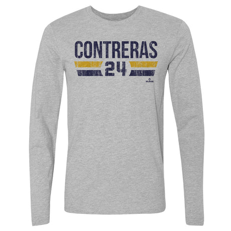 William Contreras Men's Long Sleeve T-Shirt | 500 LEVEL