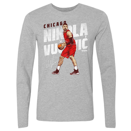 Nikola Vucevic Men's Long Sleeve T-Shirt | 500 LEVEL