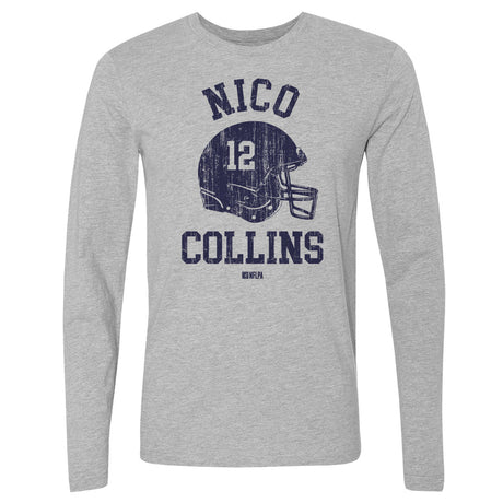 Nico Collins Men's Long Sleeve T-Shirt | 500 LEVEL