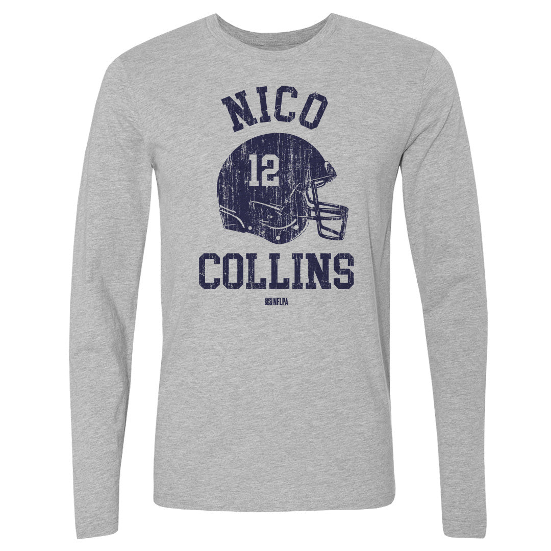 Nico Collins Men&#39;s Long Sleeve T-Shirt | 500 LEVEL