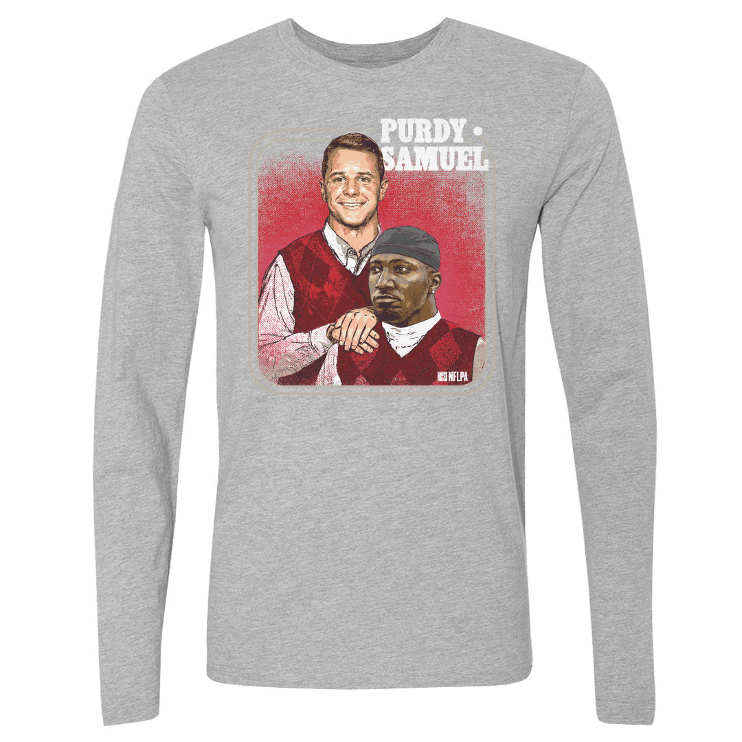 Brock Purdy Men's Long Sleeve T-Shirt | 500 LEVEL