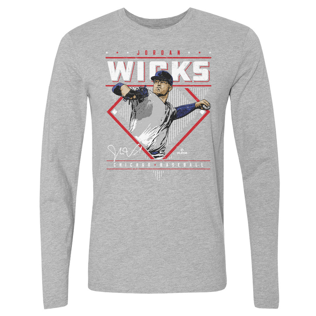 Jordan Wicks Men's Long Sleeve T-Shirt | 500 LEVEL