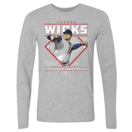 Jordan Wicks Men's Long Sleeve T-Shirt | 500 LEVEL