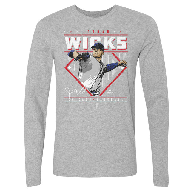 Jordan Wicks Men's Long Sleeve T-Shirt | 500 LEVEL
