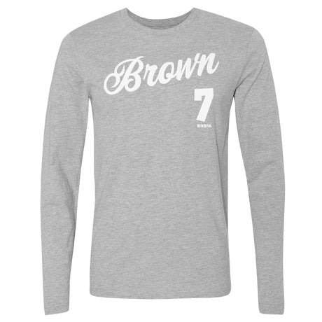 Jaylen Brown Men's Long Sleeve T-Shirt | 500 LEVEL
