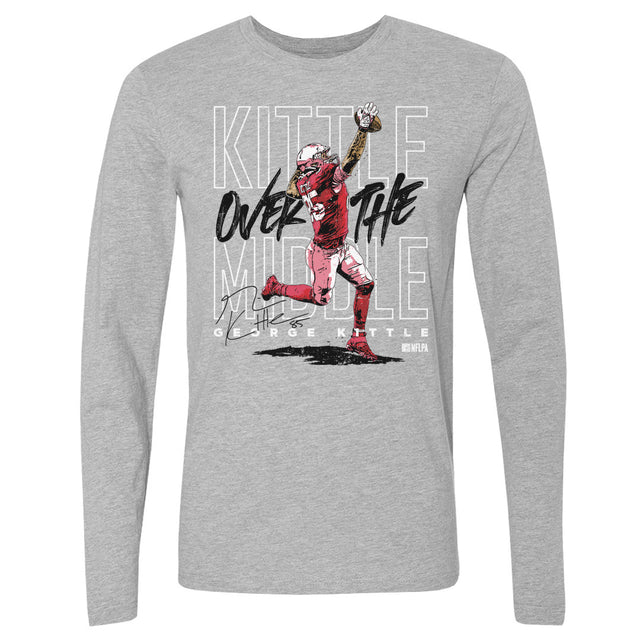 George Kittle Men's Long Sleeve T-Shirt | 500 LEVEL