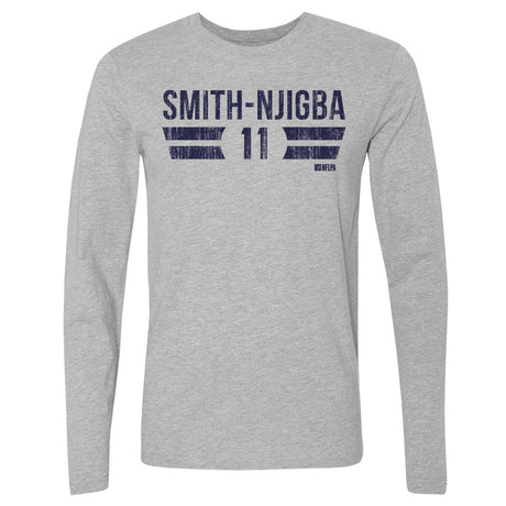 Jaxon Smith-Njigba Men's Long Sleeve T-Shirt | 500 LEVEL