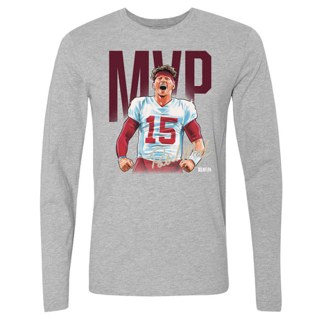 Patrick Mahomes Men's Long Sleeve T-Shirt | 500 LEVEL