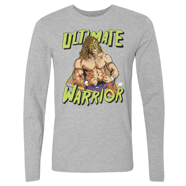 Ultimate Warrior Men's Long Sleeve T-Shirt | 500 LEVEL