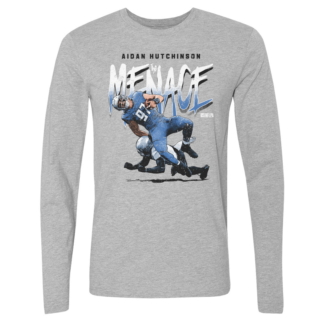 Aidan Hutchinson Men's Long Sleeve T-Shirt | 500 LEVEL