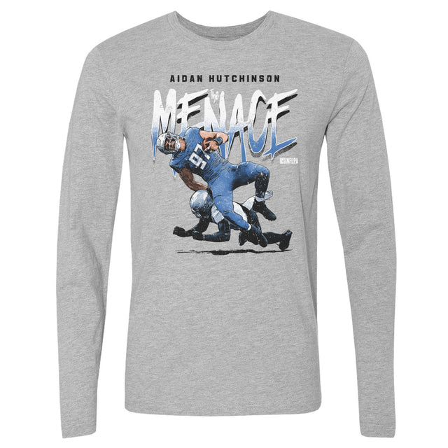 Aidan Hutchinson Men's Long Sleeve T-Shirt | 500 LEVEL