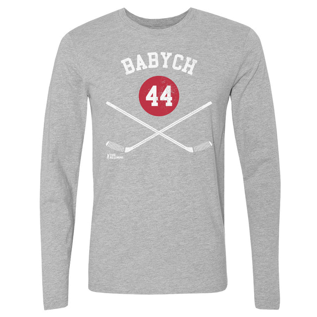 Dave Babych Men's Long Sleeve T-Shirt | 500 LEVEL