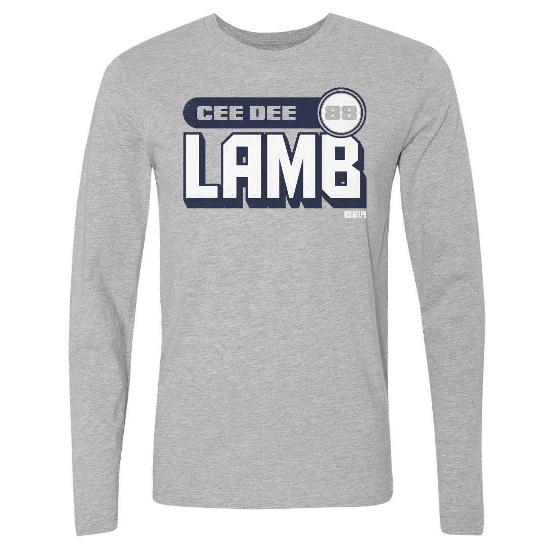 CeeDee Lamb Men's Long Sleeve T-Shirt | 500 LEVEL