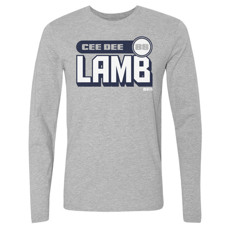 CeeDee Lamb Men's Long Sleeve T-Shirt | 500 LEVEL