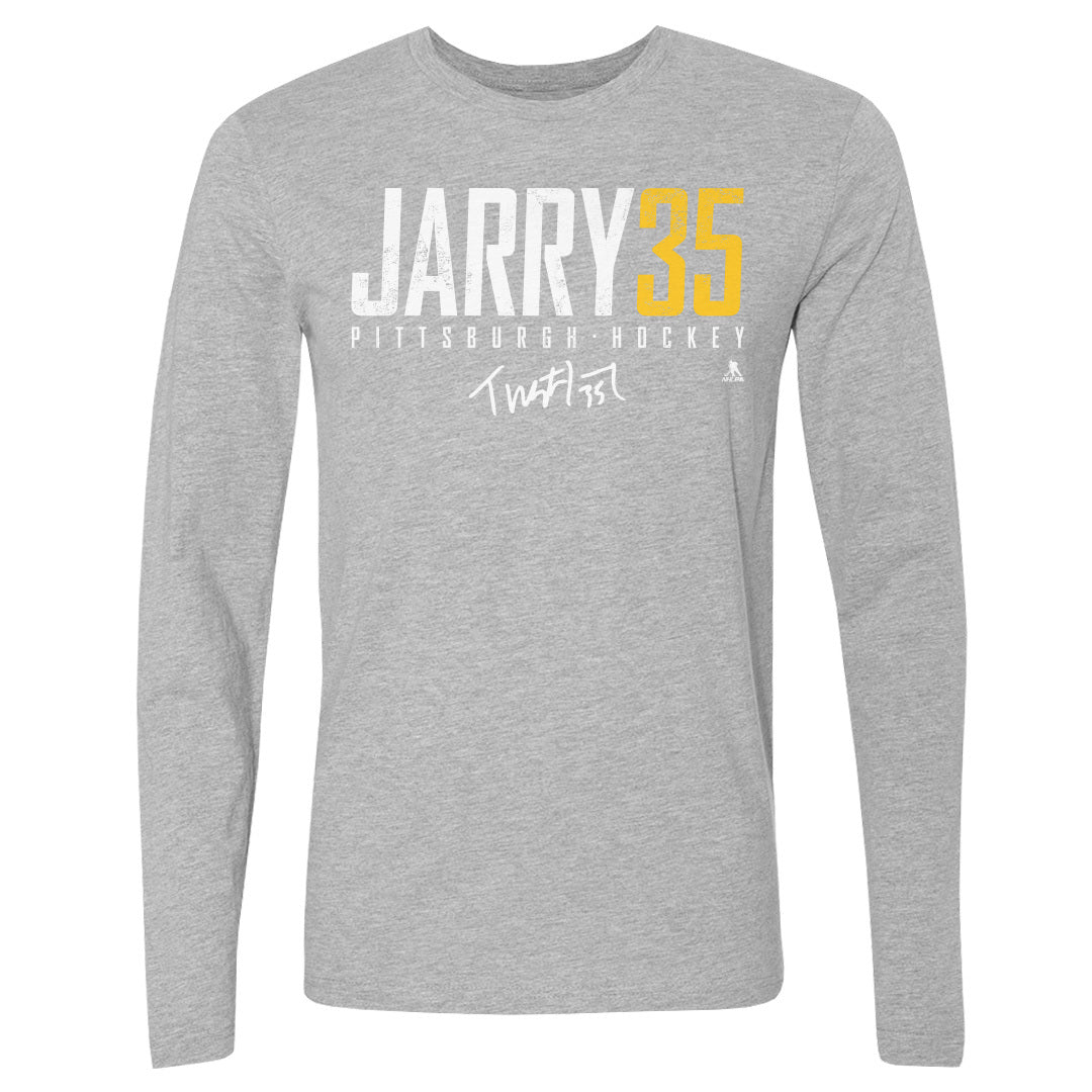 Tristan Jarry Men&#39;s Long Sleeve T-Shirt | 500 LEVEL