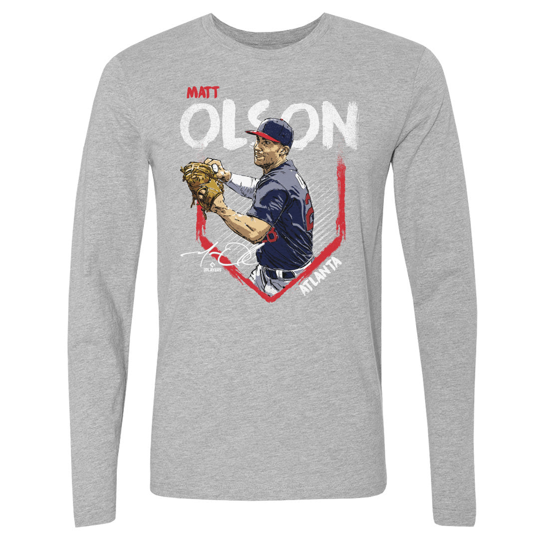 Matt Olson Men's Long Sleeve T-Shirt | 500 LEVEL