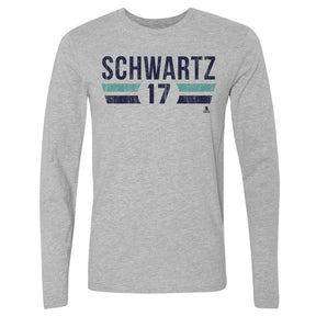 Jaden Schwartz Men's Long Sleeve T-Shirt | 500 LEVEL