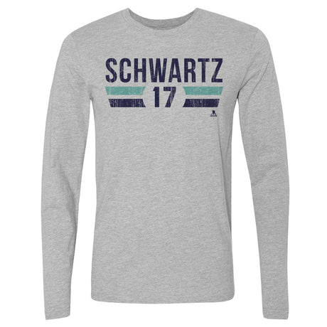 Jaden Schwartz Men's Long Sleeve T-Shirt | 500 LEVEL