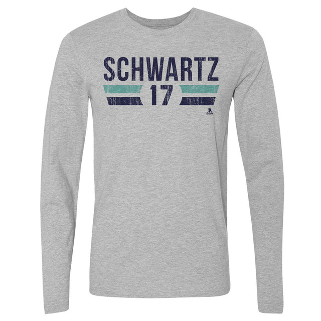 Jaden Schwartz Men's Long Sleeve T-Shirt | 500 LEVEL