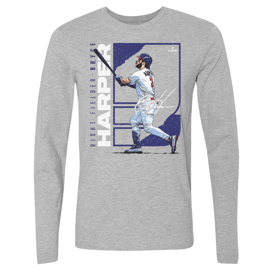 Bryce Harper Men's Long Sleeve T-Shirt | 500 LEVEL