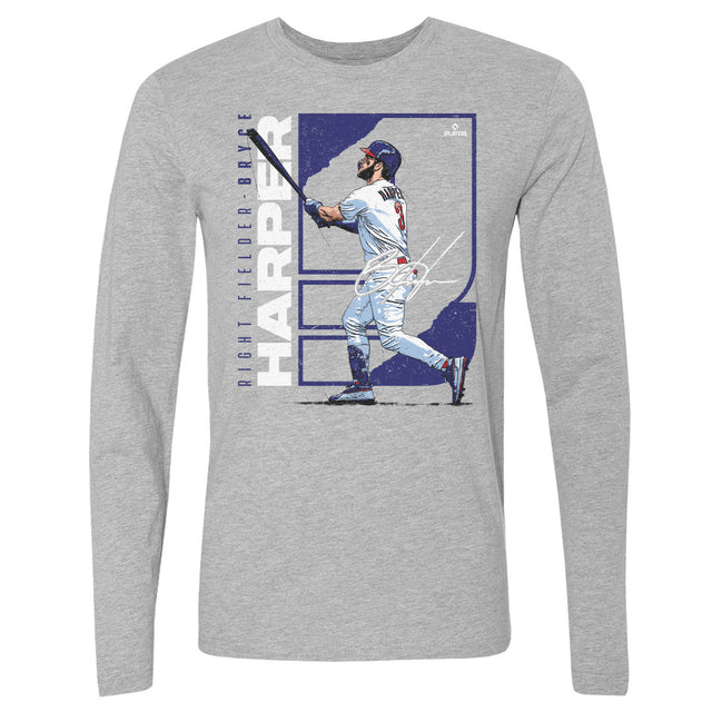 Bryce Harper Men's Long Sleeve T-Shirt | 500 LEVEL