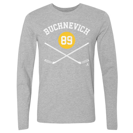 Pavel Buchnevich Men's Long Sleeve T-Shirt | 500 LEVEL