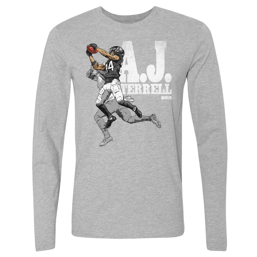 A.J. Terrell Men's Long Sleeve T-Shirt | 500 LEVEL