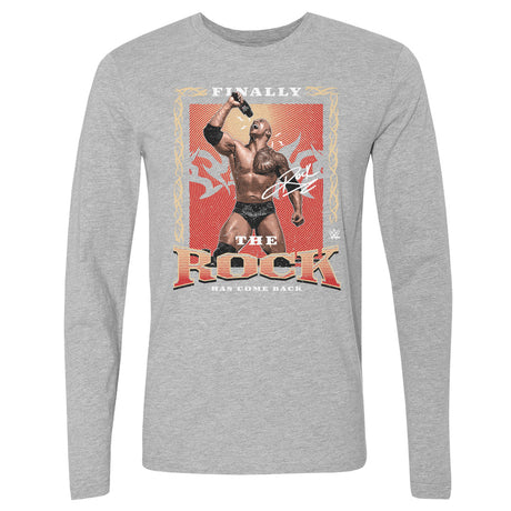 The Rock Men's Long Sleeve T-Shirt | 500 LEVEL