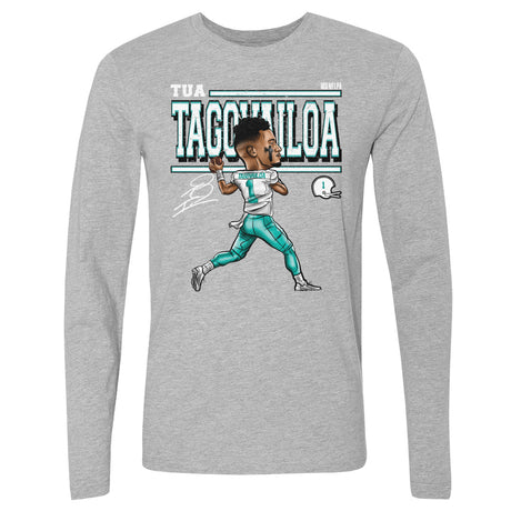 Tua Tagovailoa Men's Long Sleeve T-Shirt | 500 LEVEL