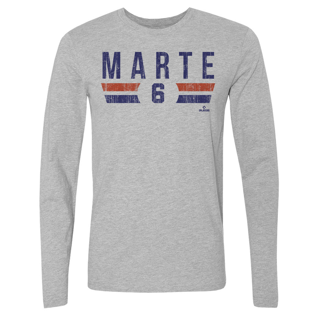 Starling Marte Men's Long Sleeve T-Shirt | 500 LEVEL