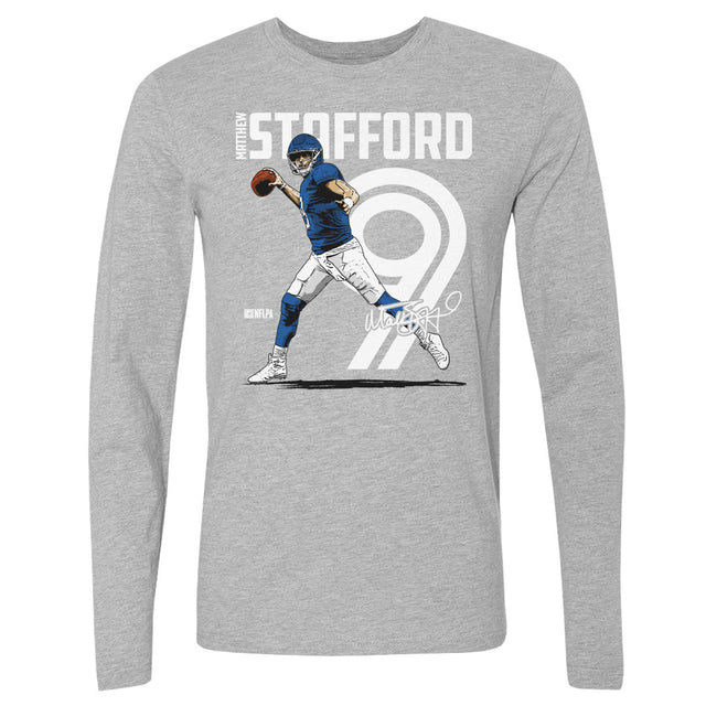 Matthew Stafford Men's Long Sleeve T-Shirt | 500 LEVEL