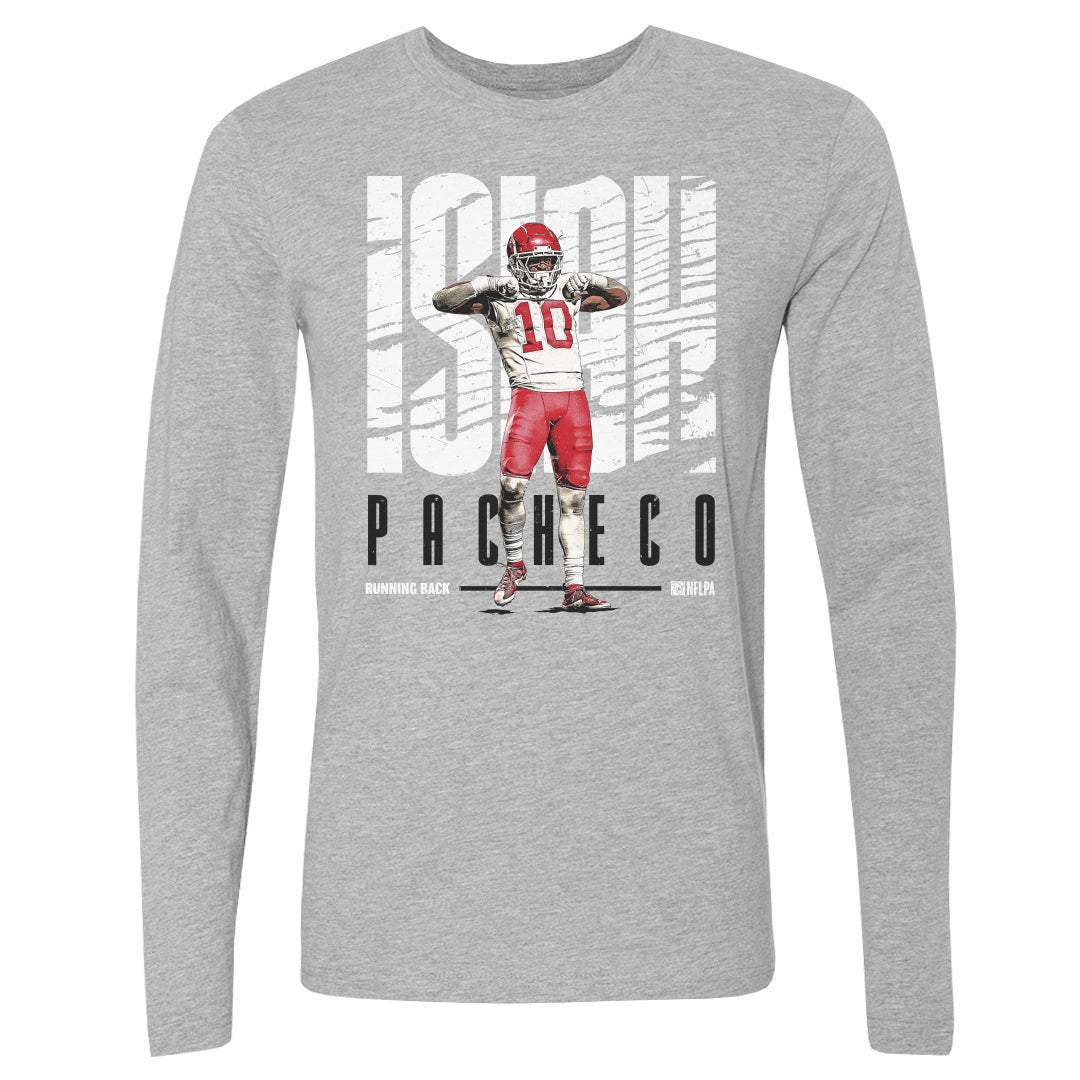 Isiah Pacheco Men's Long Sleeve T-Shirt | 500 LEVEL