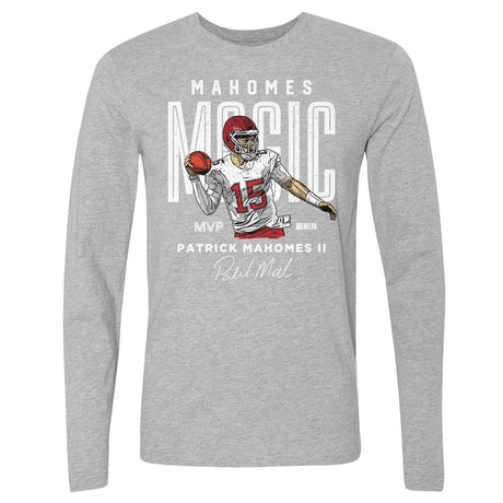 Patrick Mahomes Men's Long Sleeve T-Shirt | 500 LEVEL