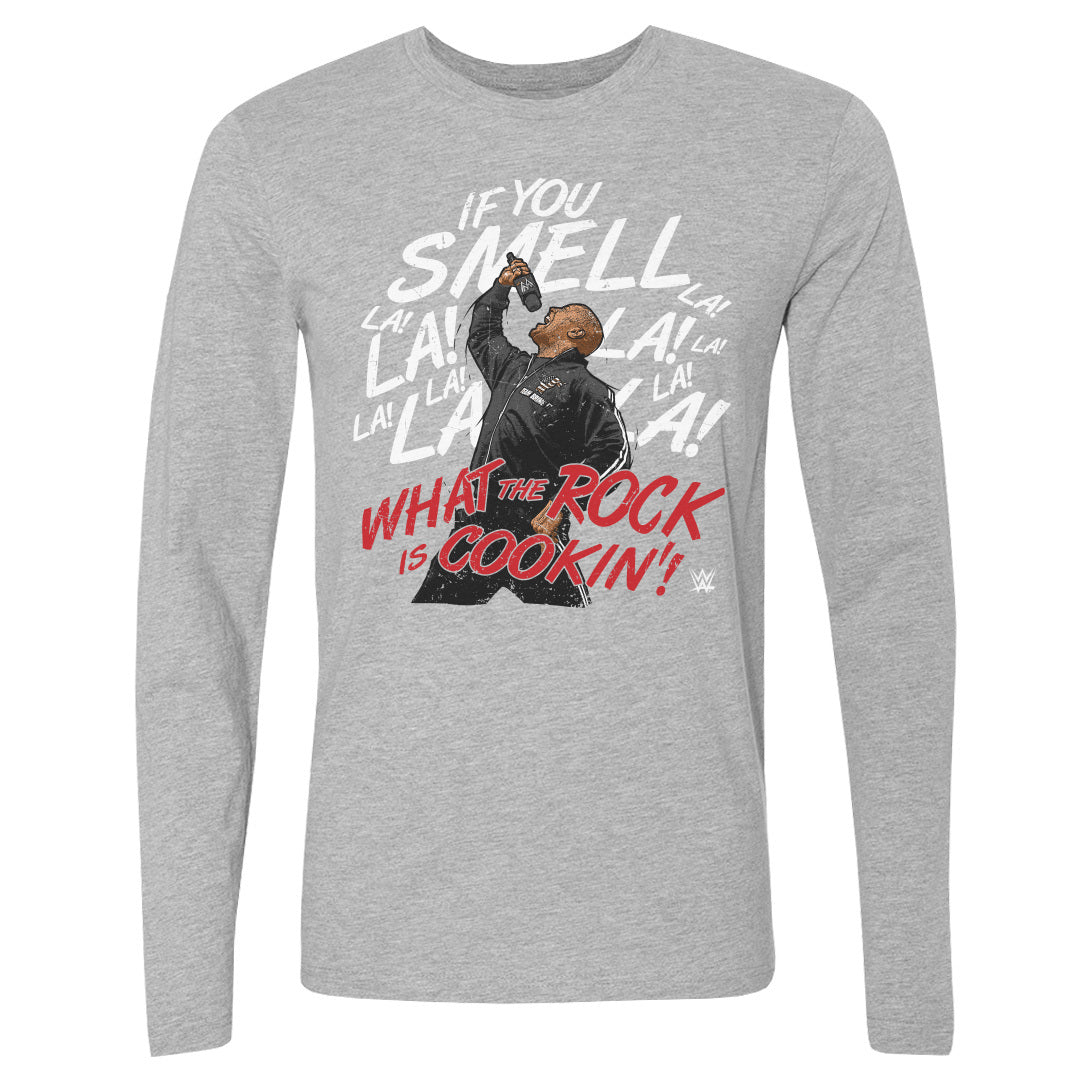 The Rock Men's Long Sleeve T-Shirt | 500 LEVEL