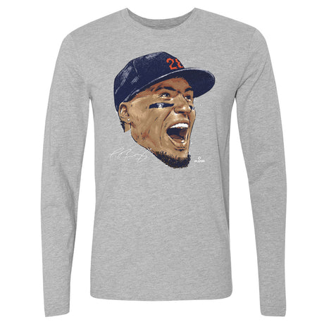 Javier Baez Men's Long Sleeve T-Shirt | 500 LEVEL