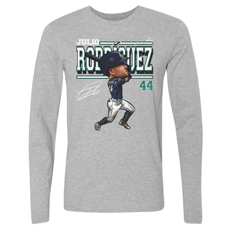 Julio Rodriguez Men's Long Sleeve T-Shirt | 500 LEVEL