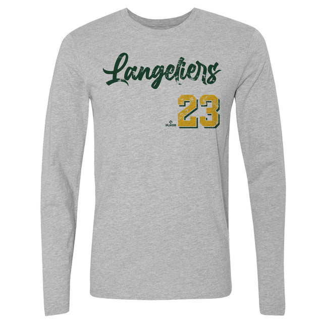 Shea Langeliers Men's Long Sleeve T-Shirt | 500 LEVEL